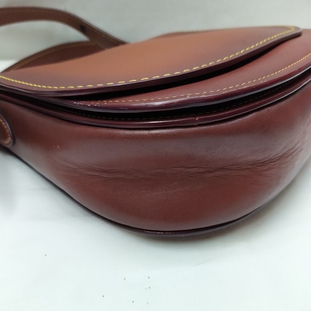 Coach 1941 Saddle 23 Brown Leather Flap Closure Crossbody Bag - Picture 15 of 16
